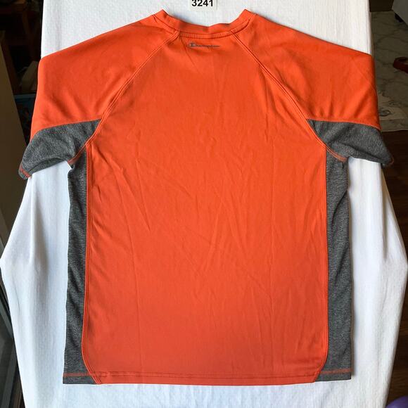 Champion Men’s Short Sleeve T-shirt size M, Orange & Gray - Picture 5 of 5